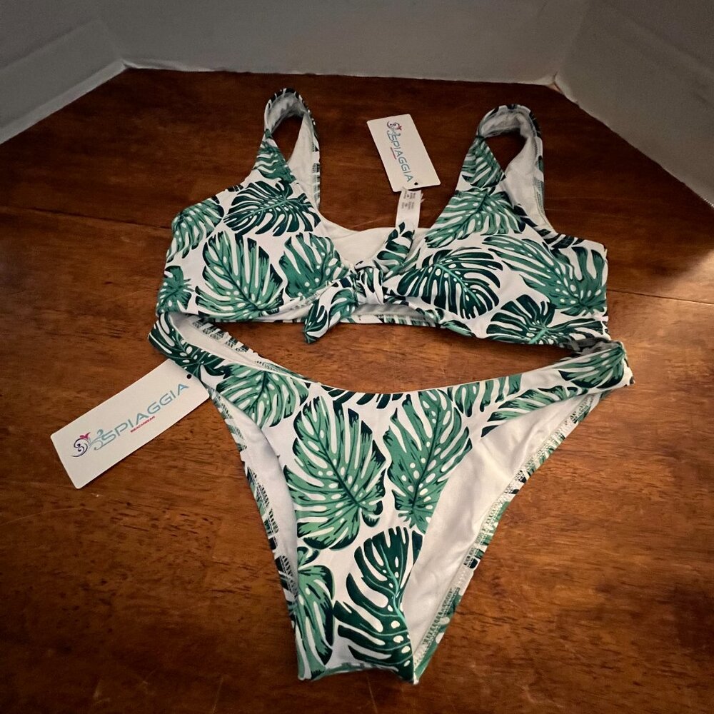Spiaggia Beachwear 2 Piece Bikini Size M NEW